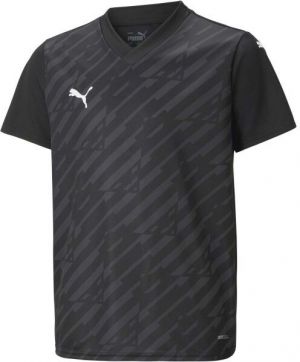 Puma TEAMULTIMATE JERSEY JR Detský futbalový dres, čierna, veľkosť