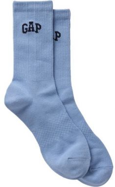 GAP ATHLETIC LOGO CREW Pánske ponožky, modrá, veľkosť