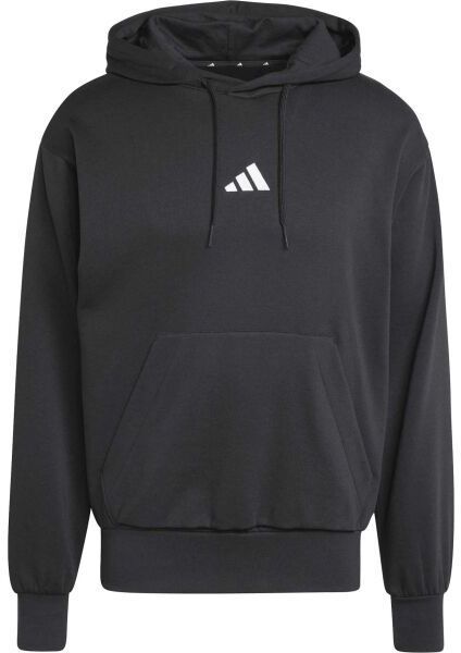 adidas ESSENTIALS FEELCOZY HOODIE Pánska mikina, čierna, veľkosť