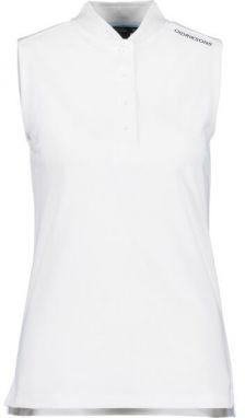 DIDRIKSONS NIKKI Dámske polo tričko, biela, veľkosť