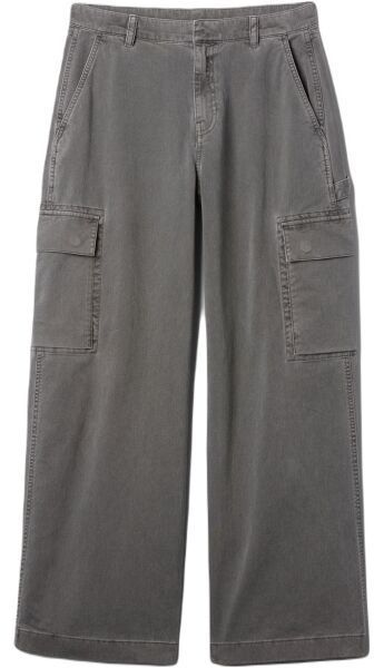 GAP BAGGY CARGO Dámske nohavice, tmavo sivá, veľkosť