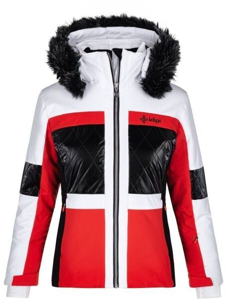 KILPI ELZA Dámska lyžiarska bunda, červená, veľkosť