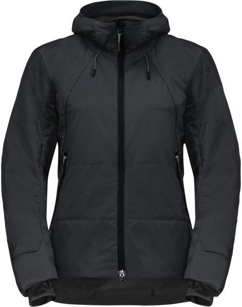 Jack Wolfskin BIKE COMMUTE INS JKT W Dámska zimná cyklistická bunda, čierna, veľkosť