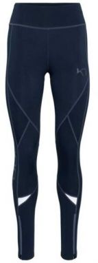 KARI TRAA LOUISE 2.0 TIGHTS Dámske športové legíny, tmavo modrá, veľkosť
