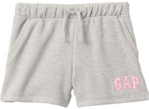 GAP HERITAGE LOGO Dievčenské kraťasy, sivá, veľkosť