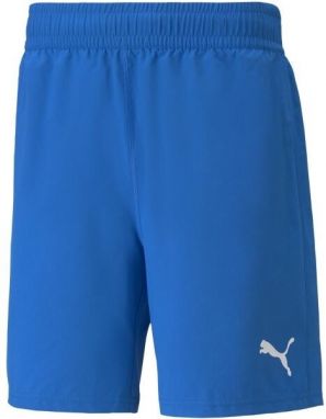 Puma TEAMFINAL SHORTS Pánske futbalové šortky, modrá, veľkosť