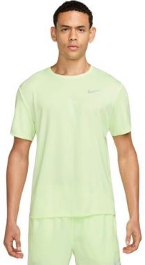 Nike NK DF UV MILER SS Pánske tréningové tričko, reflexný neón, veľkosť