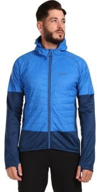 KILPI GARES Pánska zateplená mikina, modrá, veľkosť