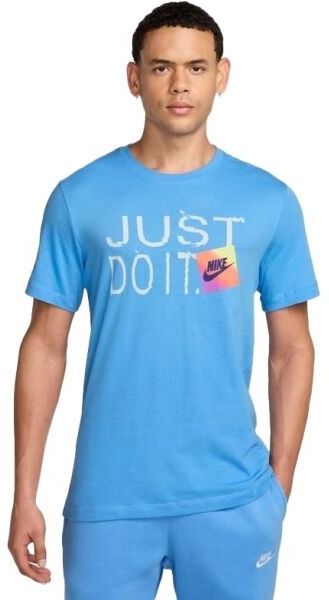 Nike SPORTSWEAR TEE Pánske tričko, modrá, veľkosť