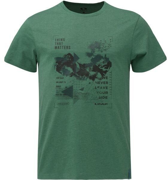 LOAP BORN Pánske tričko, zelená, veľkosť