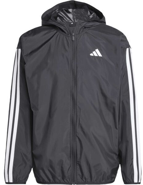 adidas ESSENTIALS 3-STRIPES RAIN.RDY  Dámska bunda, čierna, veľkosť XXXL