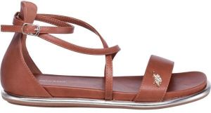 U.S. POLO ASSN. SORAYA Dámske sandále, hnedá, veľkosť