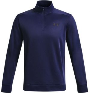 Under Armour ARMOUR FLEECE 1/4 ZIP Pánska flísová mikina, tmavo modrá, veľkosť S