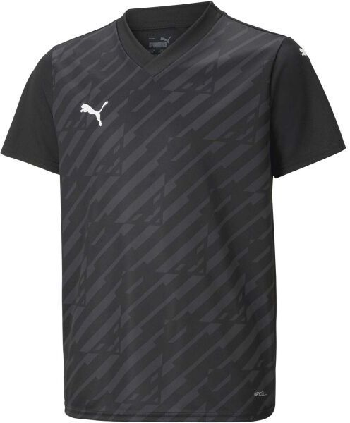 Puma TEAMULTIMATE JERSEY JR Detský futbalový dres, čierna, veľkosť