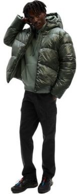 GAP HOL23 RECYCLED PRIMALOFT Pánska bunda, zelená, veľkosť