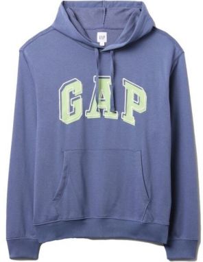 GAP V-FRCH HERITAGE LOGO Pánska mikina, modrá, veľkosť