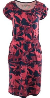 ALPINE PRO AXERA Dámske šaty, ružová, veľkosť