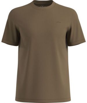 s.Oliver RL T-SHIRT Pánske tričko, hnedá, veľkosť