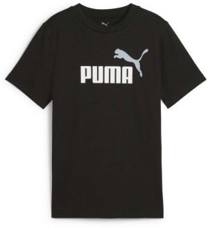 Puma ESSENTIALS 2 COLOR N0.1 LOGO TEE B Chlapčenské tričko, čierna, veľkosť