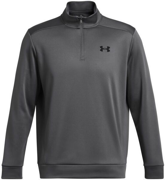Under Armour ARMOUR FLEECE 1/4 ZIP Pánska flísová mikina, sivá, veľkosť L