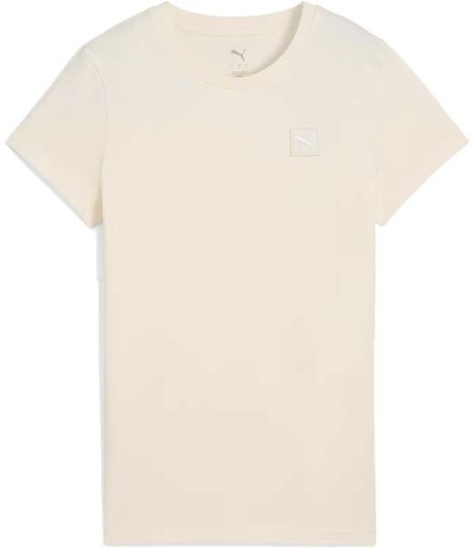 Puma ESS ELEVATED EMBROIDERED TEE Pánske tričko, béžová, veľkosť