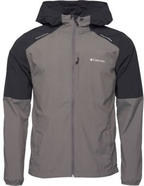 Columbia TECH NYLON HOODIE Pánska bunda, sivá, veľkosť