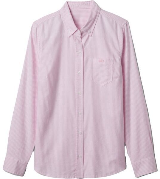 GAP V-FRCH FITTED OXFORD LOGO Dámska košeľa, ružová, veľkosť