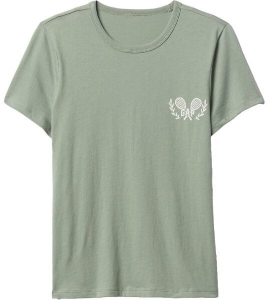 GAP CREW Dámske tričko, svetlo zelená, veľkosť