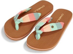 O'Neill DITSY SUN Dievčenské žabky, hnedá, veľkosť