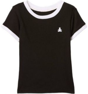 GAP RINGER Dievčenské tričko, čierna, veľkosť 4Y