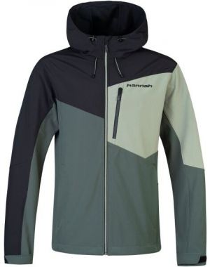 Hannah MONTY Pánska softshellová bunda, tmavo zelená, veľkosť