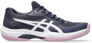 ASICS GAME FF CLAY/OC W Dámska tenisová obuv, tmavo modrá, veľkosť 38