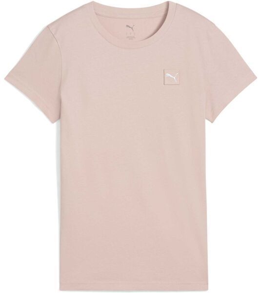 Puma ESS ELEVATED EMBROIDERED TEE Pánske tričko, lososová, veľkosť