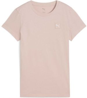 Puma ESS ELEVATED EMBROIDERED TEE Pánske tričko, lososová, veľkosť