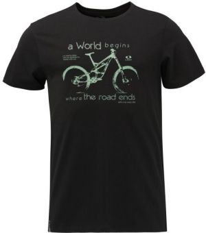 LOAP ALPEG Pánske tričko, čierna, veľkosť