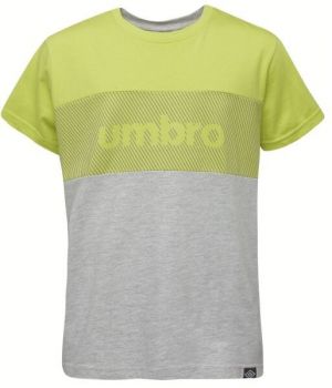 Umbro WESTON Chlapčenské tričko, svetlo zelená, veľkosť 128-134