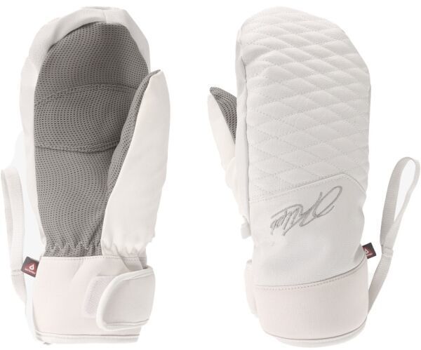 KILPI DEVINE Dámske lyžiarske rukavice, biela, veľkosť