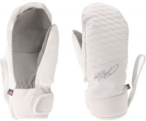 KILPI DEVINE Dámske lyžiarske rukavice, biela, veľkosť