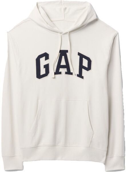 GAP V-FRCH HERITAGE LOGO Pánska mikina, biela, veľkosť