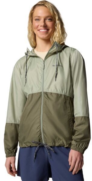 Columbia FLASH FORWARD™ II WINDBREAKER Dámska bunda, khaki, veľkosť