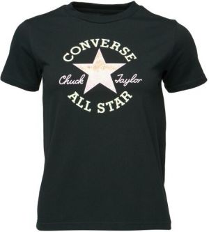 Converse CHUCK PATCH INFILL Dámske tričko, čierna, veľkosť