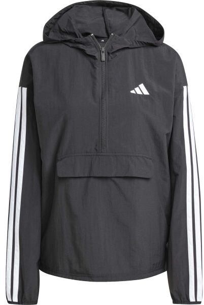 adidas ESSENTIALS 3-STRIPES Dámska vetrovka, čierna, veľkosť