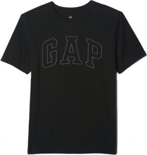 GAP V-BAS LOGO Chlapčenské tričko, čierna, veľkosť
