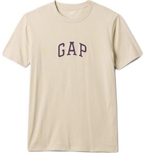 GAP LOGO Pánske tričko, béžová, veľkosť