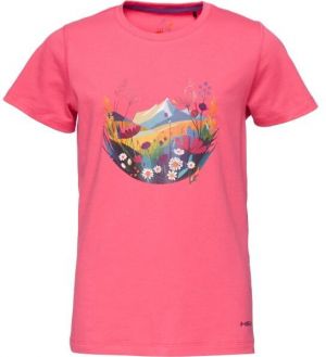 Head FLORIE Dievčenské tričko, ružová, veľkosť 152-158