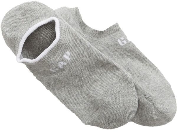 GAP ATHLETIC ANKLE 2PK Dámske ponožky, sivá, veľkosť
