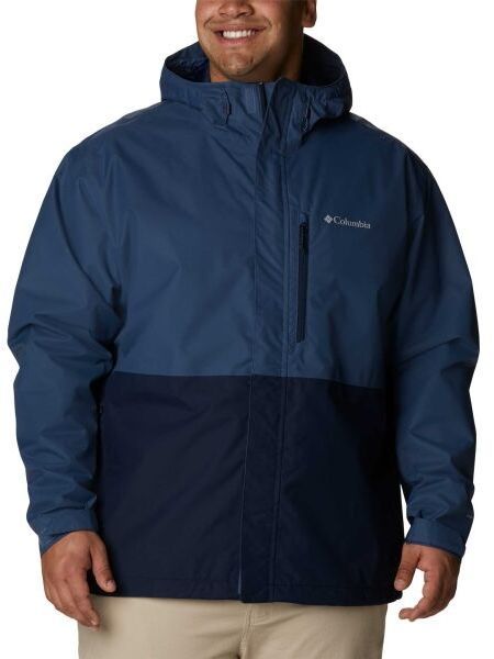 Columbia HIKEBOUND JACKET Pánska vodoodolná bunda, modrá, veľkosť