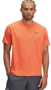 Under Armour TECH TEXTURED Pánske tričko, oranžová, veľkosť S