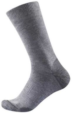 Devold MULTI MERINO HEAVY SOCKS Dámske merino ponožky, tmavo sivá, veľkosť