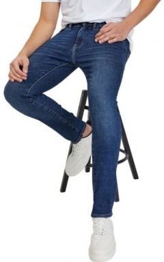 GAP V-SKINNY Pánske džínsy, tmavo modrá, veľkosť